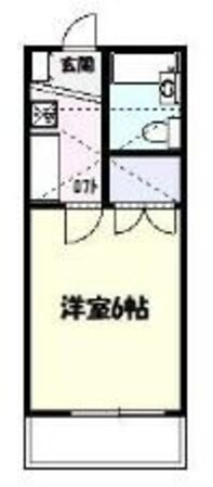 WOODBELL II Bの物件間取画像